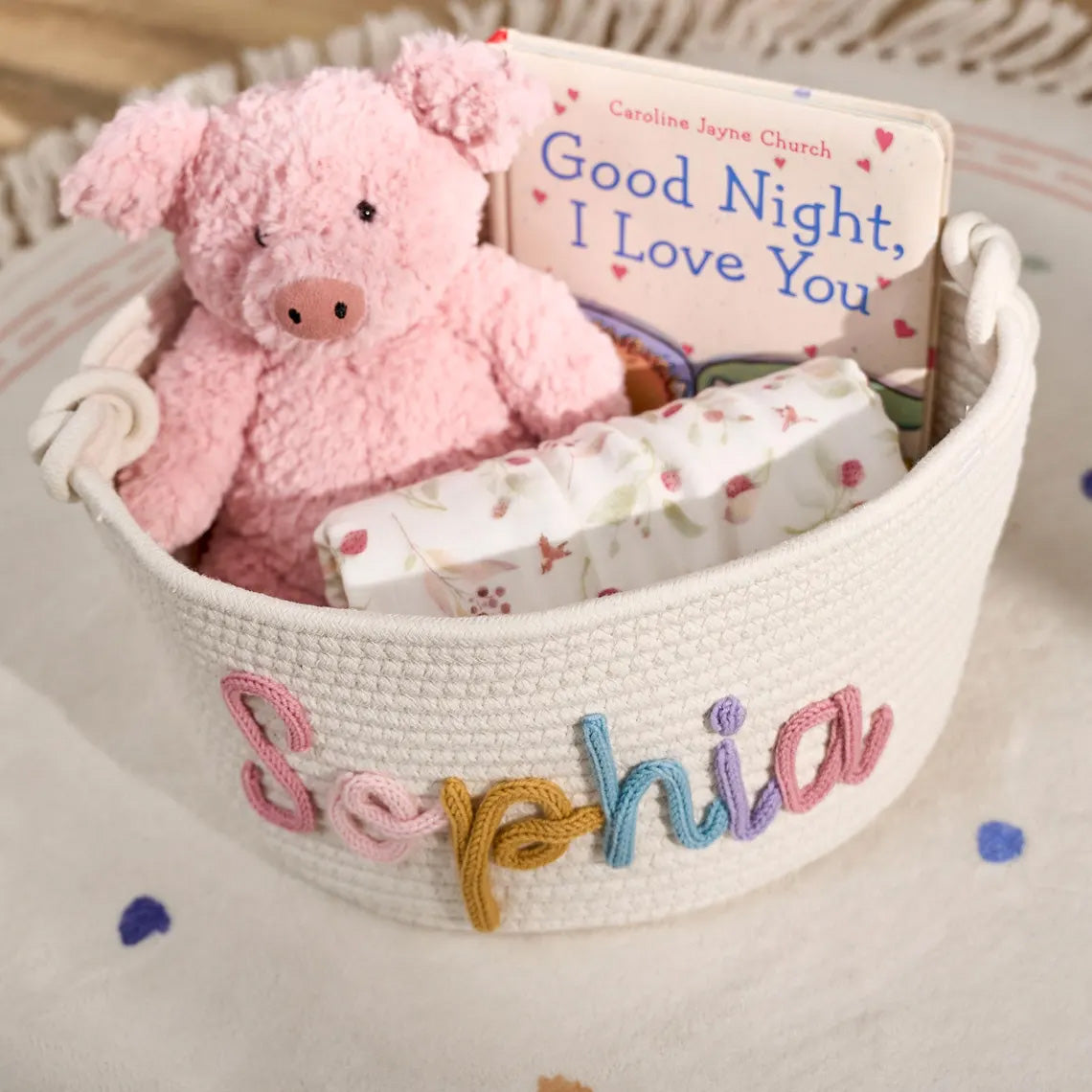 Norelle™ Personlig strikket opbevaringskurv