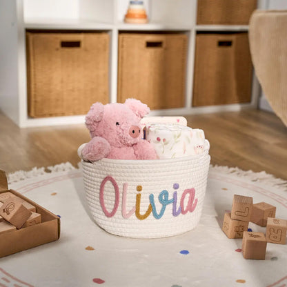 Norelle™ Personlig strikket opbevaringskurv