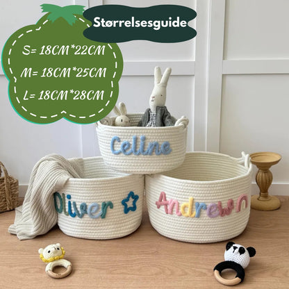 Norelle™ Personlig strikket opbevaringskurv